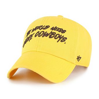 Men's '47 Gold Wyoming Cowboys Clean Up Adjustable Hat