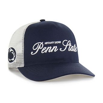 Unisex '47 Navy Penn State Nittany Lions Contemporary Basics Foundation Trucker Hitch Adjustable Hat