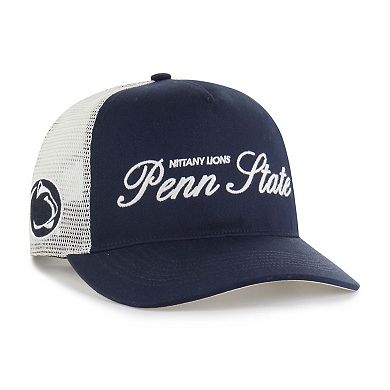 Unisex '47 Navy Penn State Nittany Lions Contemporary Basics Foundation Trucker Hitch Adjustable Hat