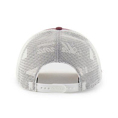 Unisex '47 Maroon Virginia Tech Hokies Contemporary Basics Foundation Trucker Hitch Adjustable Hat