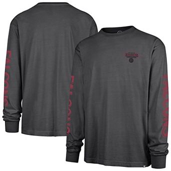 Men's '47 Black Atlanta Falcons Cairn Ravine Foundation Long Sleeve T-Shirt
