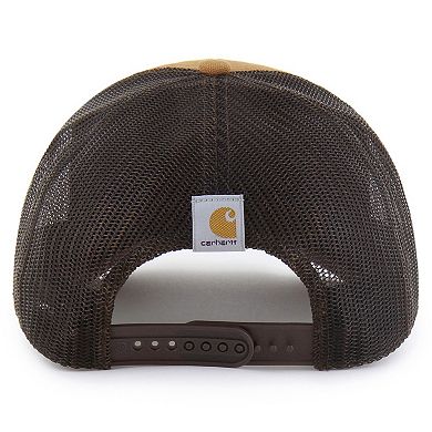 Men's Carhartt x '47 Brown Atlanta Braves Trucker Adjustable Hat