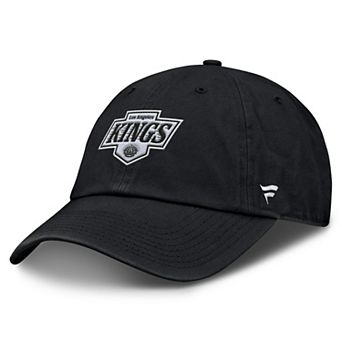 Men's Fanatics Black Los Angeles Kings Primary Logo Adjustable Hat