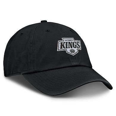 Men's Fanatics Black Los Angeles Kings Primary Logo Adjustable Hat