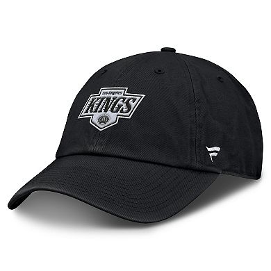 Men's Fanatics Black Los Angeles Kings Primary Logo Adjustable Hat