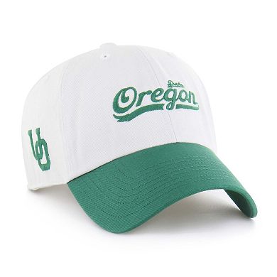 Men's '47 White Oregon Ducks Contemporary Basics Foundation Clean Up Adjustable Hat