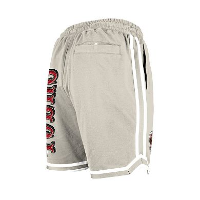 Men's New Era Light Beige San Francisco 49ers Stone Multi Patch Shorts