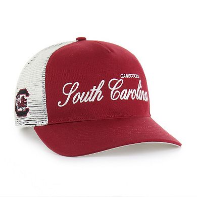 Unisex '47 Garnet South Carolina Gamecocks Contemporary Basics Foundation Trucker Hitch Adjustable Hat