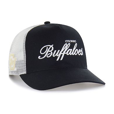 Unisex '47 Black Colorado Buffaloes Contemporary Basics Foundation Trucker Hitch Adjustable Hat