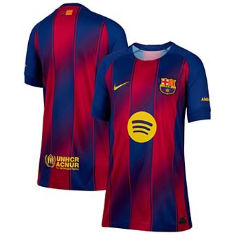 Youth Nike Blue Barcelona 2025/26 Home Replica Jersey