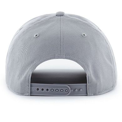 Men's '47 Gray Michigan Wolverines Contemporary Basics Foundational Rope Hitch Adjustable Hat