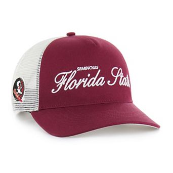 Unisex '47 Garnet Florida State Seminoles Contemporary Basics Foundation Trucker Hitch Adjustable Hat