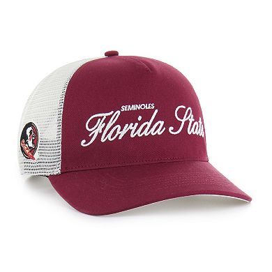 Unisex '47 Garnet Florida State Seminoles Contemporary Basics Foundation Trucker Hitch Adjustable Hat