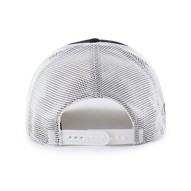 Unisex '47 Black Iowa Hawkeyes Contemporary Basics Foundation Trucker Hitch Adjustable Hat