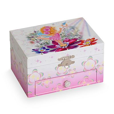 Mele Co. Nancy Girls Musical Ballerina Jewelry Box