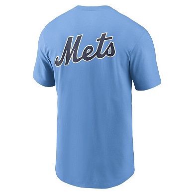 Men's Nike Light Blue New York Mets Record Shattered T-Shirt