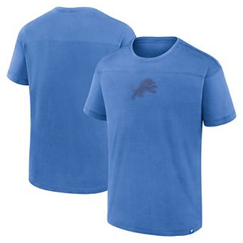 Men's Fanatics Blue Detroit Lions Mini Tonal T-Shirt