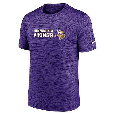 Men's Nike Purple Minnesota Vikings Big & Tall Primetime Reverse Play Velocity Performance T-Shirt