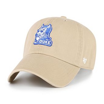 Men's '47 Khaki Duke Blue Devils Vault Clean Up Adjustable Hat