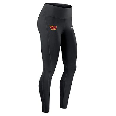 Women's Nike Black Washington Commanders Primetime Epic Fast Performance Leggings