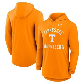 Men's Nike Tennessee Orange Tennessee Volunteers Classic Arch Tri-Blend Performance Long Sleeve Hoodie T-Shirt