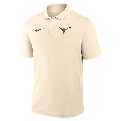 Men's Nike Tan Texas Longhorns Primary Logo Victory Performance Polo