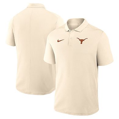Men's Nike Tan Texas Longhorns Primary Logo Victory Performance Polo