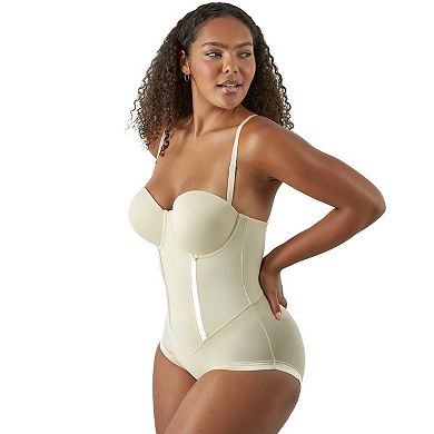 Maidenform Firm Control Shapewear Convertible Body Shaper with Built-in Underwire Bra 1256