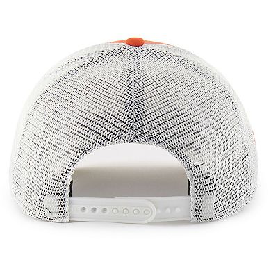 Unisex '47 Orange Clemson Tigers Contemporary Basics Foundation Trucker Hitch Adjustable Hat