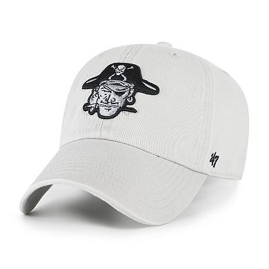 Men's '47 Gray ECU Pirates Vault Clean Up Adjustable Hat