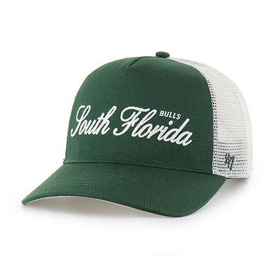 Unisex '47 Green South Florida Bulls Contemporary Basics Foundation Trucker Hitch Adjustable Hat