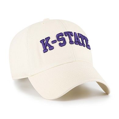 Men's '47 Sand Kansas State Wildcats Vault Clean Up Adjustable Hat