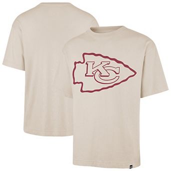 Men's '47 Tan Kansas City Chiefs Bouldering Imprint Ravine Foundation T-Shirt