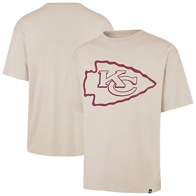 Men's '47 Tan Kansas City Chiefs Bouldering Imprint Ravine Foundation T-Shirt