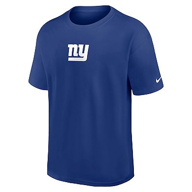 Men's Nike Royal New York Giants Dominate The Game Essential Max90 T-Shirt