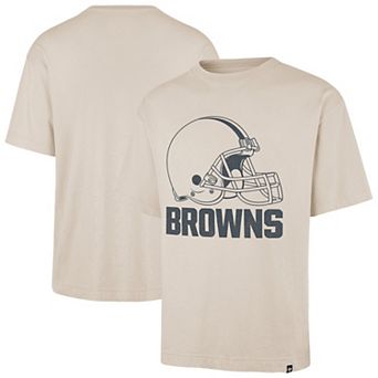 Men's '47 Tan Cleveland Browns Bouldering Imprint Ravine Foundation T-Shirt