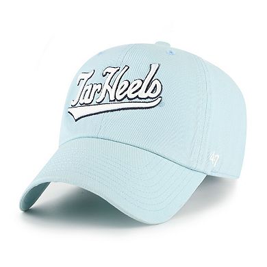 Men's '47 Light Blue North Carolina Tar Heels Clean Up Adjustable Hat