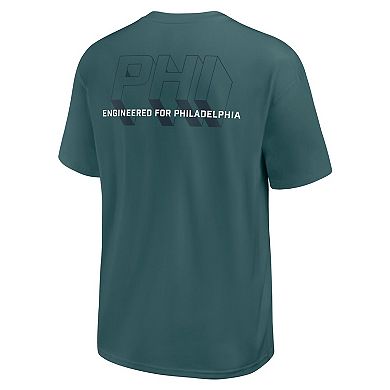 Men's Nike Midnight Green Philadelphia Eagles Dominate The Game Essential Max90 T-Shirt