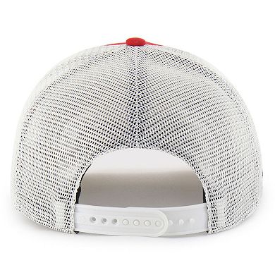 Unisex '47 Red Ole Miss Rebels Contemporary Basics Foundation Trucker Hitch Adjustable Hat