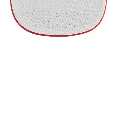 Unisex '47 Scarlet Nebraska Huskers Contemporary Basics Foundation Trucker Hitch Adjustable Hat