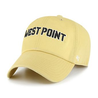 Men's '47 Light Gold Army Black Knights Clean Up Adjustable Hat