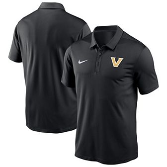 Men's Nike Black Vanderbilt Commodores Victory Solid Performance Polo