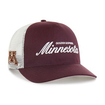Unisex '47 Maroon Minnesota Golden Gophers Contemporary Basics Foundation Trucker Hitch Adjustable Hat
