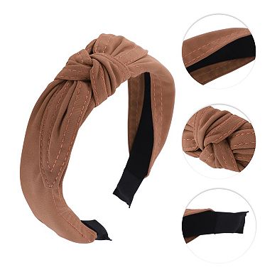 Women's Tie Bow Wide Headbands 1 Pc