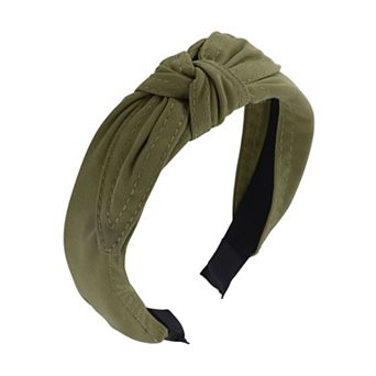Women's Tie Bow Wide Headbands 1 pc