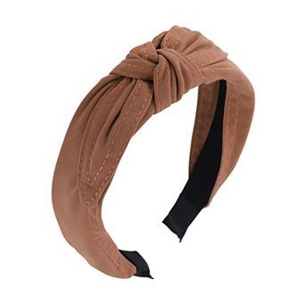 Women's Tie Bow Wide Headbands 1 pc