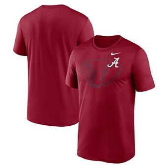 Men's Nike Crimson Alabama Crimson Tide Campus Shadow Legend Performance T-Shirt