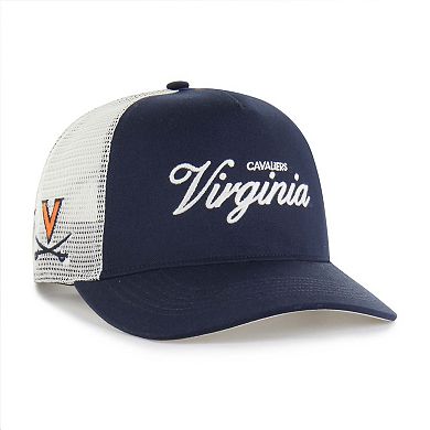 Unisex '47 Navy Virginia Cavaliers Contemporary Basics Foundation Trucker Hitch Adjustable Hat