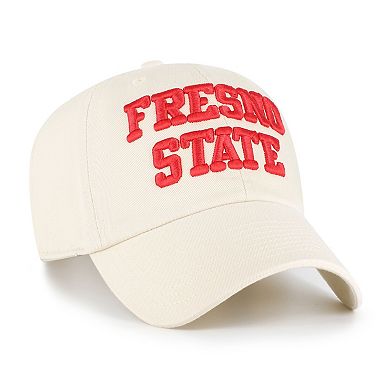 Men's '47 Sand Fresno State Bulldogs Clean Up Adjustable Hat