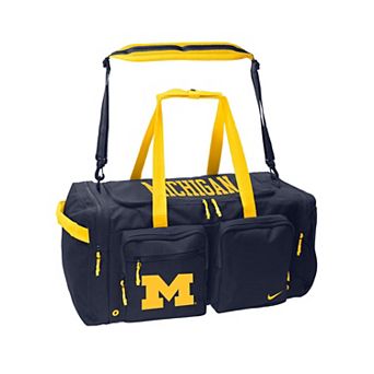 Nike Michigan Wolverines Utility Power Duffel Bag